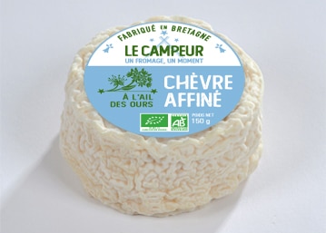 fromage à l’ail des ours & lait de chèvre