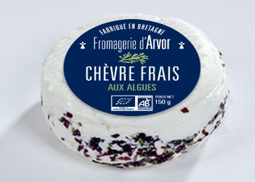 fromage frais aux algues